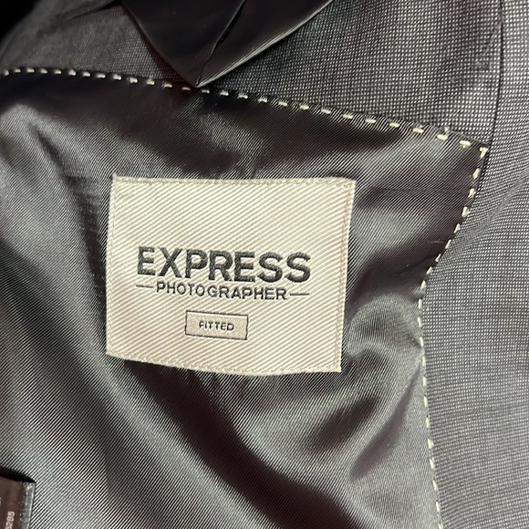 Express Photographer Fitted Men’s Blazer. Size 36R - Picture 7 of 10
